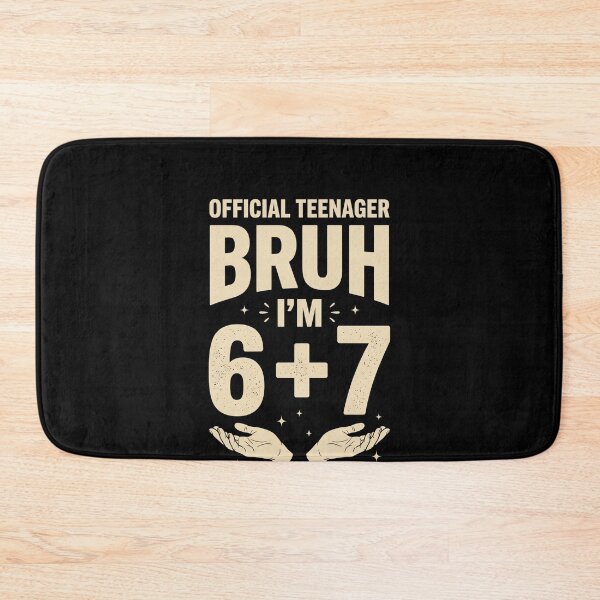Item preview, Official Teenager Bruh I'm 6 + 7 Thirteenth Birthday 13 Year Old Teenager designed and sold by SofenArt.