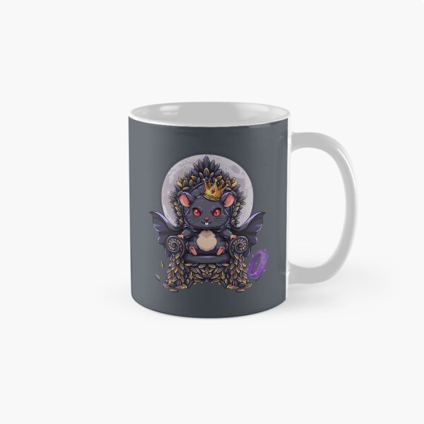 Item preview, Evil Hamster King on the Dark Throne designed and sold by ArcticFoxStudio.