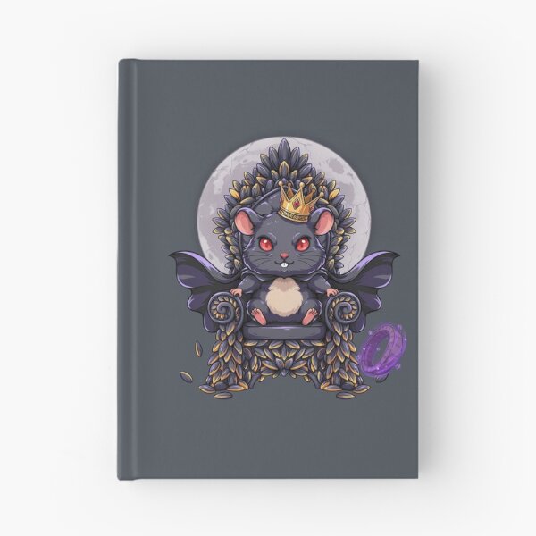 Item preview, Evil Hamster King on the Dark Throne designed and sold by ArcticFoxStudio.