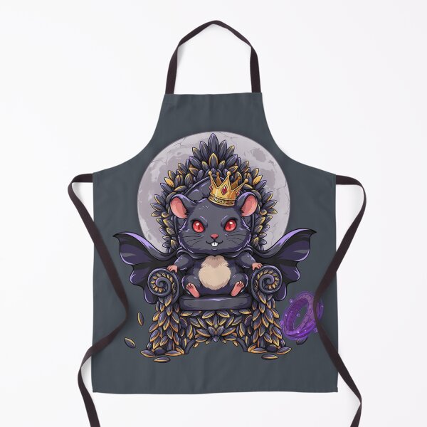 Item preview, Evil Hamster King on the Dark Throne designed and sold by ArcticFoxStudio.