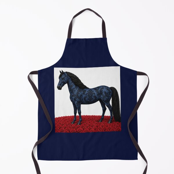 Item preview, Navy Blue & Black Baroque Horse designed and sold by DesignsByPrnces.