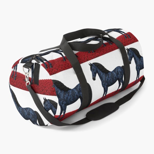 Item preview, Navy Blue & Black Baroque Horse designed and sold by DesignsByPrnces.