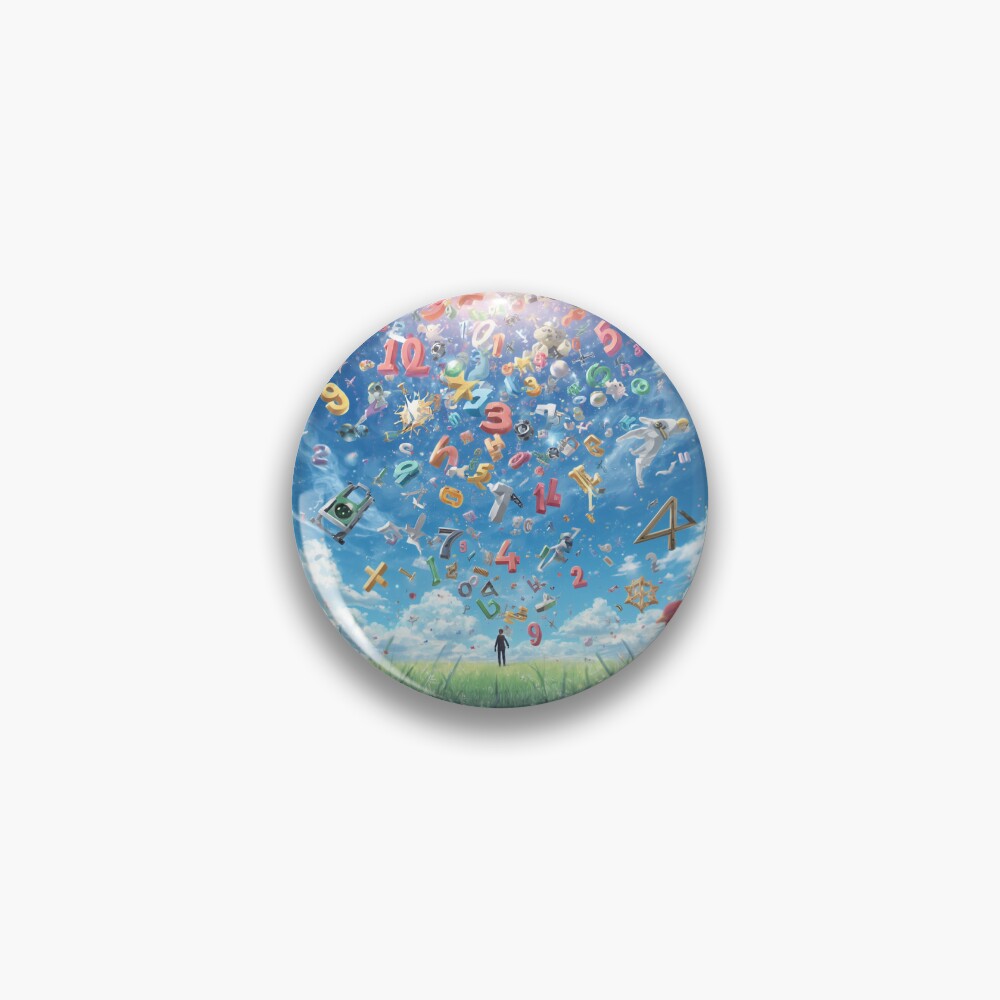 Item preview, Pin designed and sold by MathMatheus.