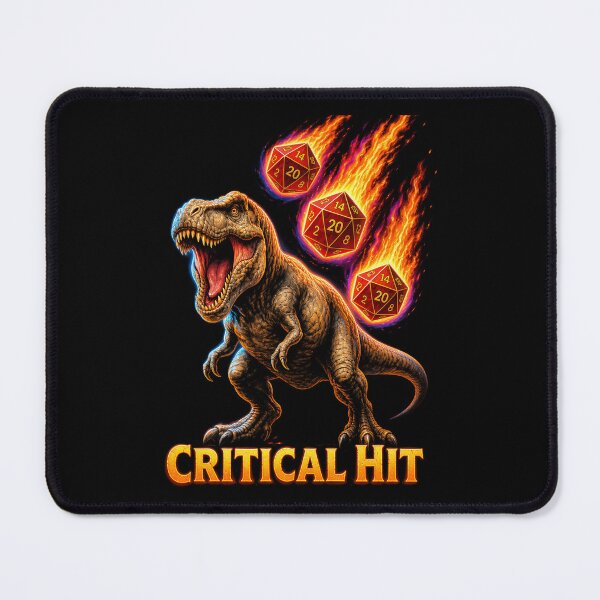 Item preview, Critical Hit Dinosaur RPG Extinction Design designed and sold by Victor Shadehorn.