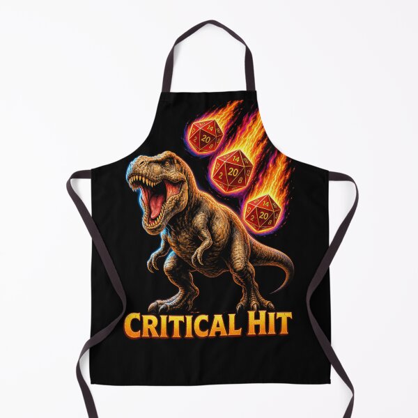 Item preview, Critical Hit Dinosaur RPG Extinction Design designed and sold by Victor Shadehorn.