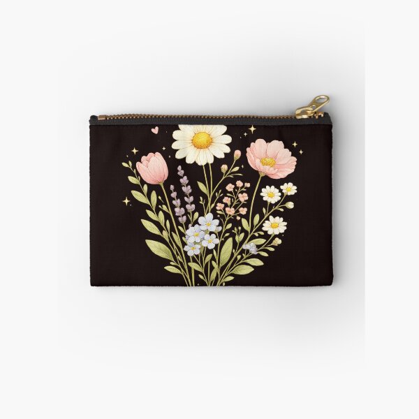 Item preview, Watercolor Wildflower Bouquet Floral Botanical Art designed and sold by slestore.