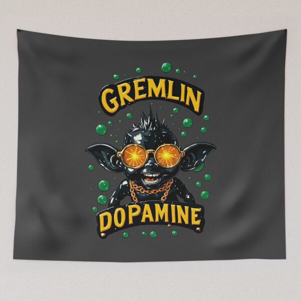 Item preview, Copy of Gremoji Society -Dopamine Gremlin | ADHD Reward Chaser_01 designed and sold by Shift-Bloom.