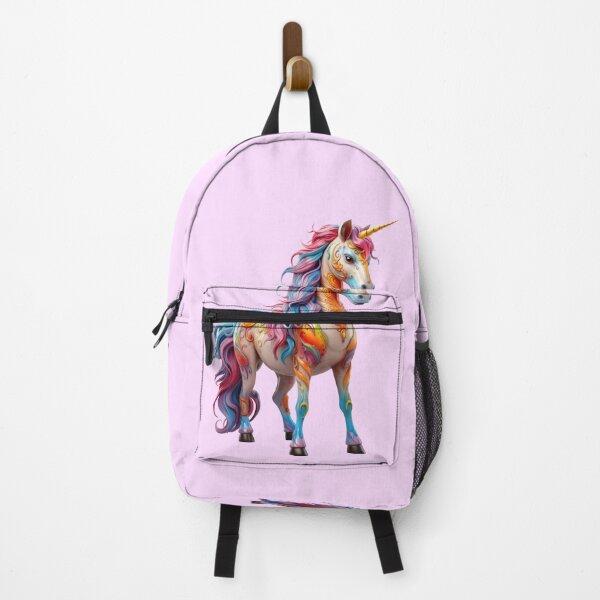 Item preview, Magical Rainbow Unicorn – 3D Fantasy Creature designed and sold by helgekerler.
