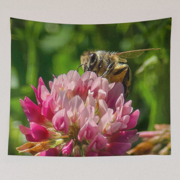 Item preview, Among the Clover — Red designed and sold by Feral Vibes.