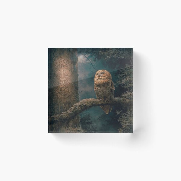 Item preview, The Owl of Athena's Grove#4 designed and sold by Helios Be. Lavsh.