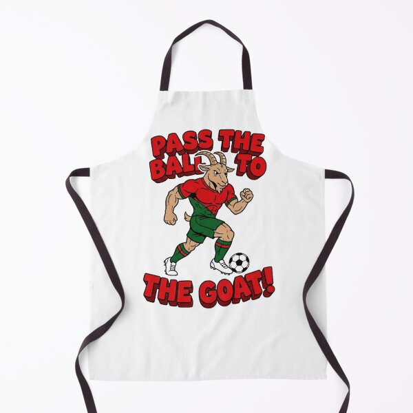 Item preview, Pass The Ball To The Goat Portugal Soccer Graphic — Funny GOAT Soccer Fan Humor designed and sold by SkTee2k.