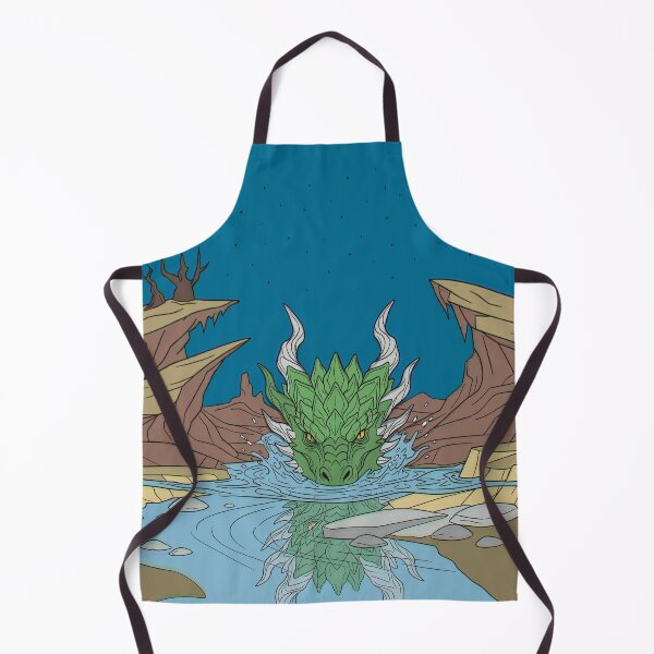 Item preview, Lurking Night Dragon - Serene Swamp Guardian designed and sold by Hedon77.