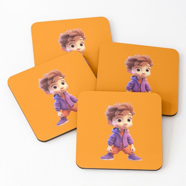 Item preview, Little Explorer – Cute 3D Boy Character designed and sold by helgekerler.