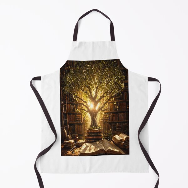 Item preview, Enchanted Library Tree | Magical Book Tree Illustration designed and sold by BHOWMIK STORE.