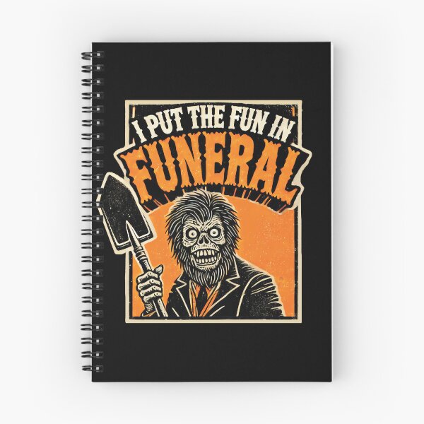Item preview, I Put The Fun In Funeral Dark Humor designed and sold by Victor Shadehorn.