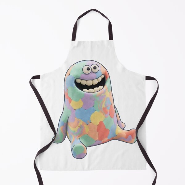 Item preview, Cute Pastel Clay Monster - Silly Smile Figurine designed and sold by Iulica.