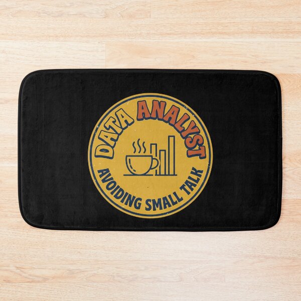 Item preview, Data Analyst Avoiding Small Talk Funny Retro Tech Humor designed and sold by VinsendDraconi.