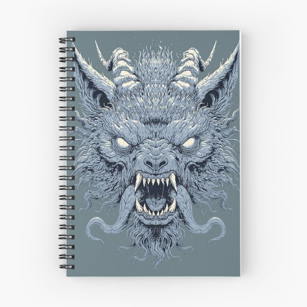 Item preview, White Wolf Demon Graphic Tee designed and sold by folskullyz.