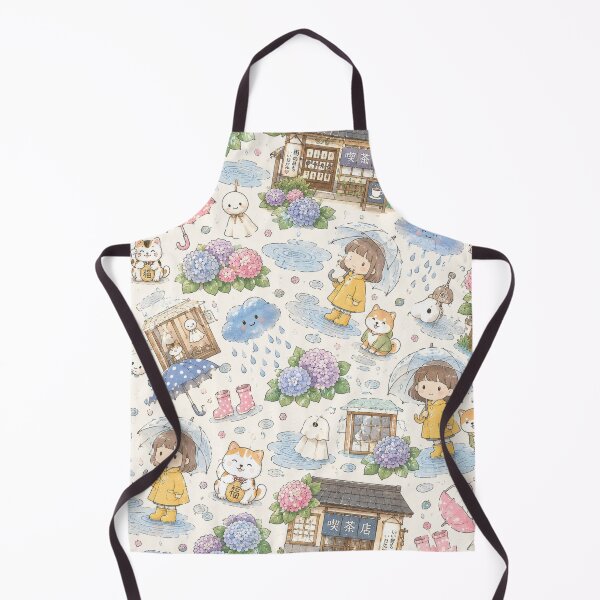 Item preview, Cute Rainy Day Kawaii Japanese Pattern designed and sold by 0606PM.
