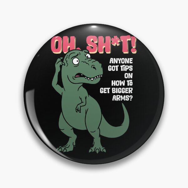Item preview, Funny T-Rex Arm Day Workout Meme - How To Get Bigger Arms designed and sold by evrankart.