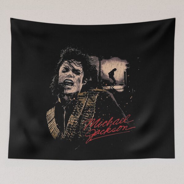 Item preview, MJ king of pop retro vintage album fan art  designed and sold by Malkmkhlo-3.