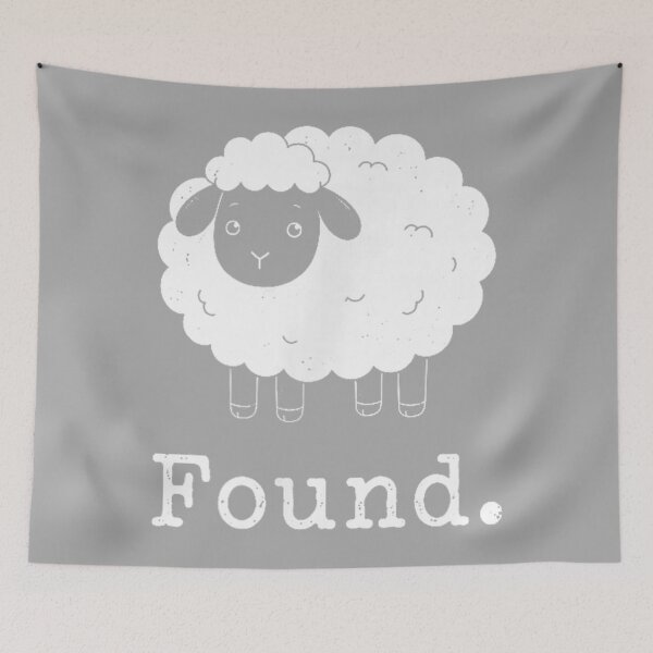 Item preview, Found Minimalist Sheep Christian Psalm 23 Lamb Christian designed and sold by KathieFaugh.