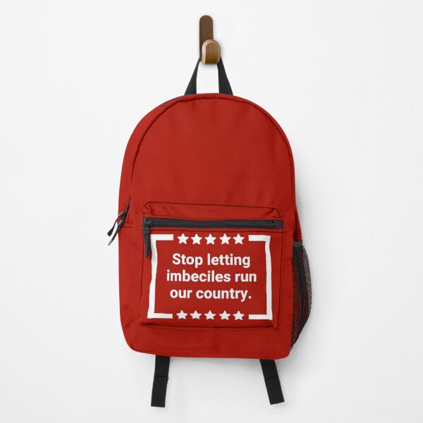 Item preview, Stop letting imbeciles run our country.  designed and sold by Rachel the Artist .