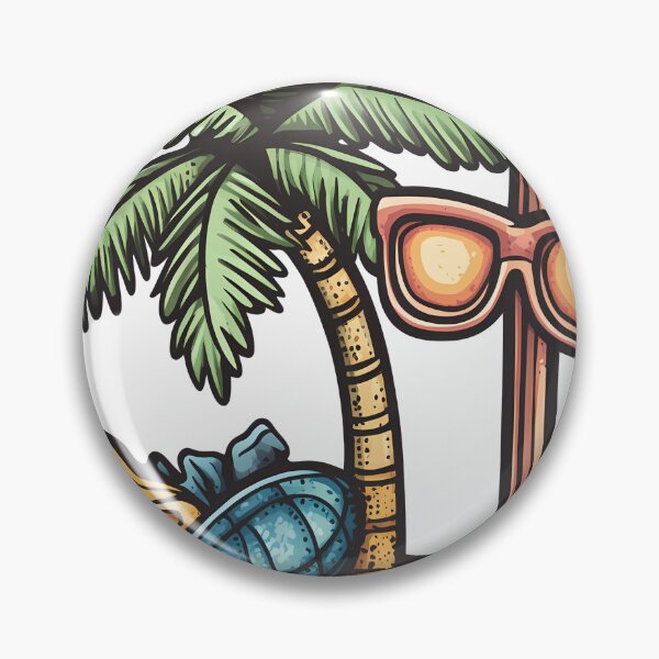 Item preview, Summer Beach Paradise sticker designed and sold by shop12A.