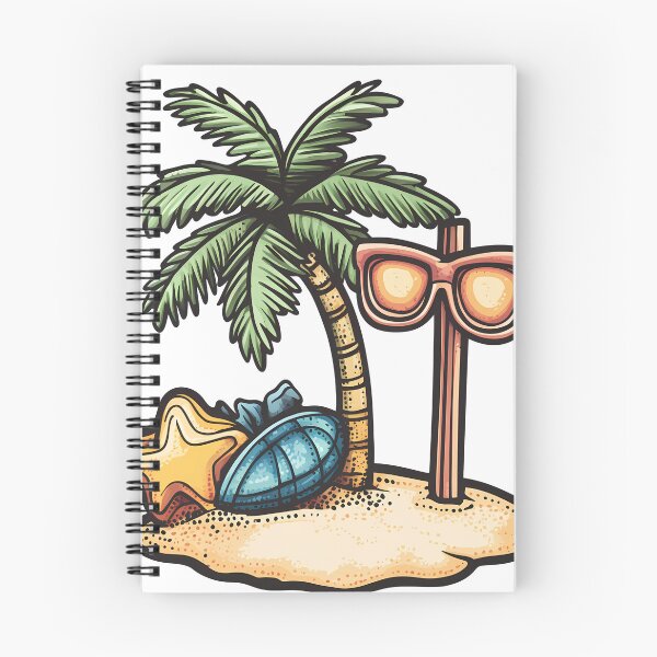 Item preview, Summer Beach Paradise sticker designed and sold by shop12A.