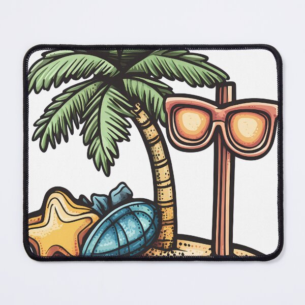 Item preview, Summer Beach Paradise sticker designed and sold by shop12A.