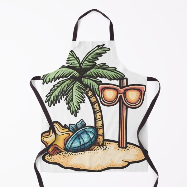 Item preview, Summer Beach Paradise sticker designed and sold by shop12A.