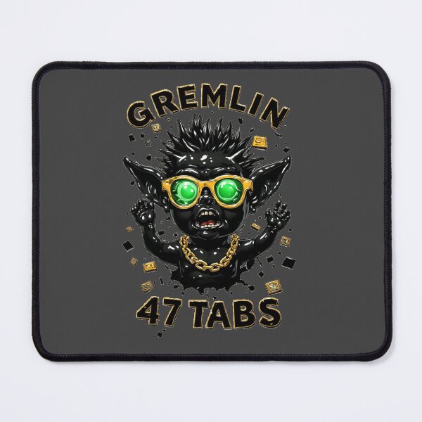 Item preview, Gremoji Society -47 Tabs Open Gremlin | ADHD Brain Overload_01 designed and sold by Shift-Bloom.