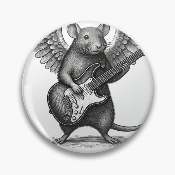 Item preview, Rockin rat  designed and sold by HappyDoodle11.