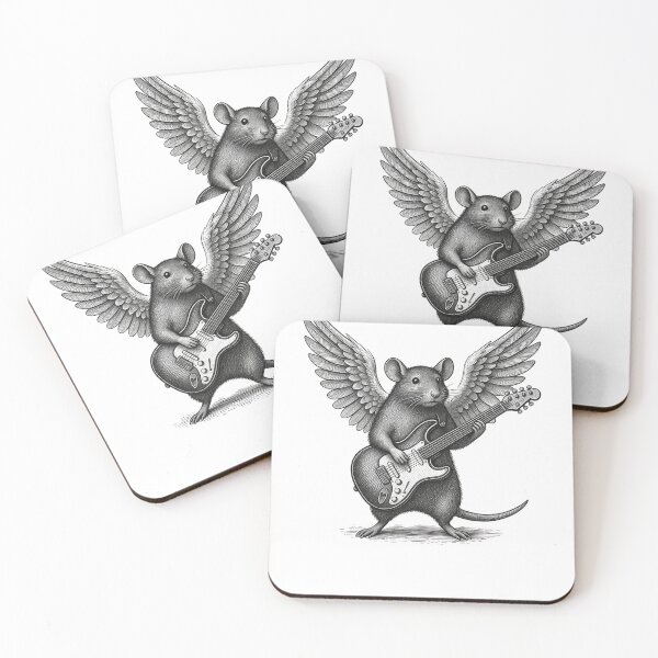 Item preview, Rockin rat  designed and sold by HappyDoodle11.