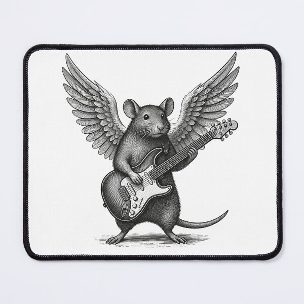 Item preview, Rockin rat  designed and sold by HappyDoodle11.