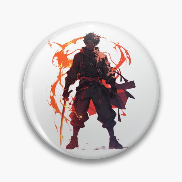 Item preview, Anime Cyberpunk Samurai Desing designed and sold by BetweenForms.