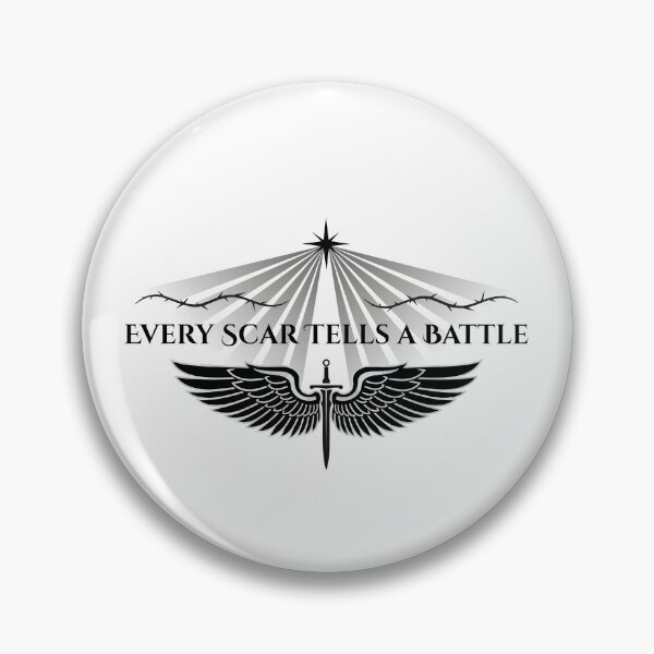Item preview, EVERY SCAR TELLS A BATTLE designed and sold by Kryljhe.