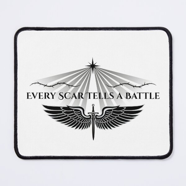 Item preview, EVERY SCAR TELLS A BATTLE designed and sold by Kryljhe.