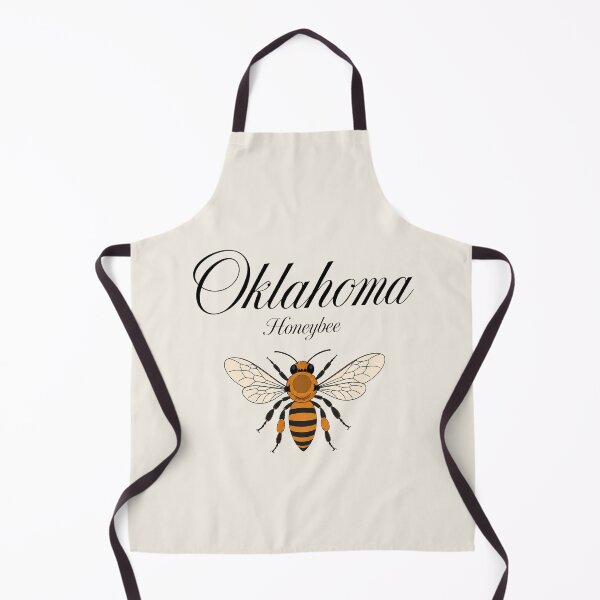 Item preview, Oklahoma Honeybee State Insect Poster designed and sold by The-Drip-Studio.