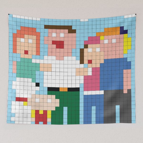 Item preview, Pixel Art Cartoon Show designed and sold by HSDESIGNS  SHOP.