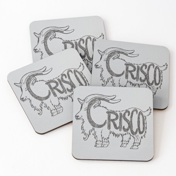 Item preview, CRISCO name inside goat drawing designed and sold by Matt Starr Fine Art .