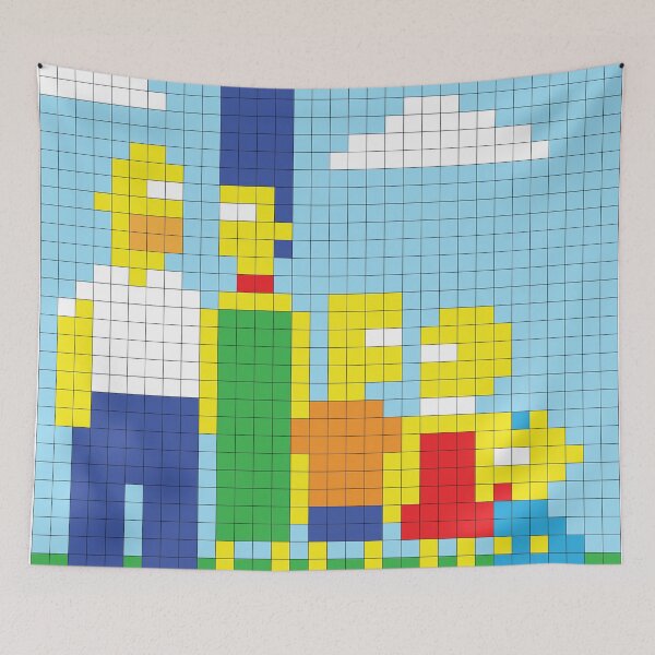 Item preview, Pixel Art Cartoon Show designed and sold by CUTOCARS-SHOP.