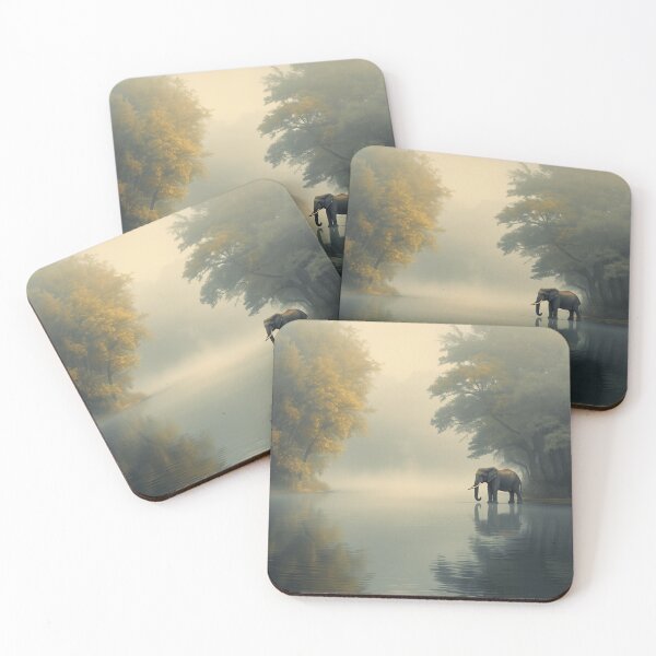 Item preview, The Majestic elephant in forest designed and sold by Oorviart.