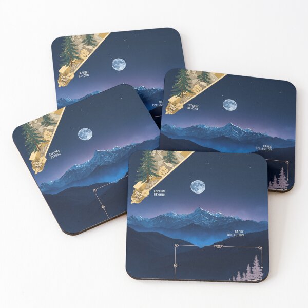 Item preview, 1. Mountain Adventure Badge ⛰️ designed and sold by TanmayCreates01.