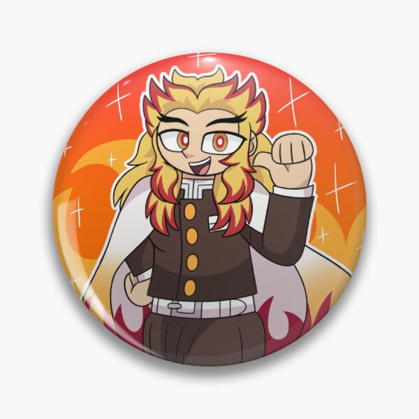 Item preview, Kyojuro Rengoku designed and sold by CherryPetalShop.