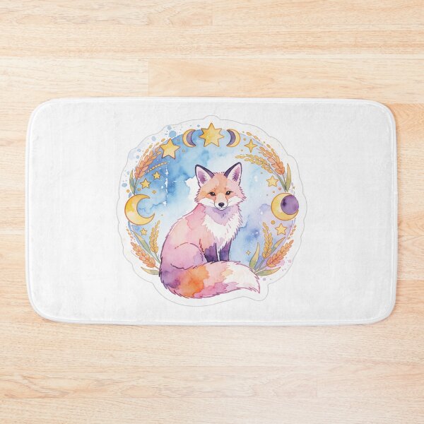 Item preview, Virgo Zodiac Sticker | Celestial Fox Astrology Art designed and sold by AillustriaAK.