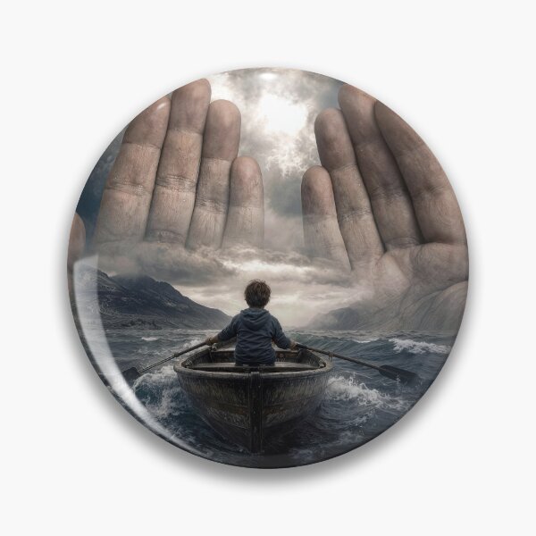 Item preview, Boy in Rowboat Guided by Adult Hands designed and sold by Maria Dryfhout.