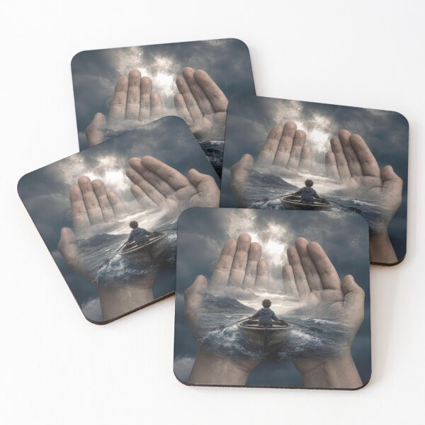Item preview, Boy in Rowboat Guided by Adult Hands designed and sold by Maria Dryfhout.