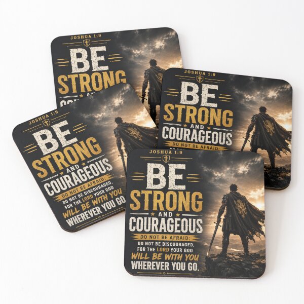 Item preview, Be Strong And Courageous designed and sold by Daily Devotional Store.