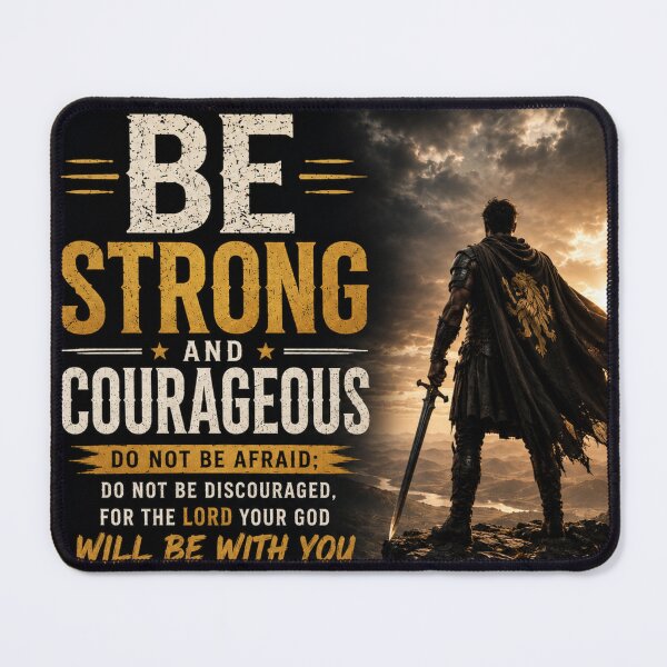Item preview, Be Strong And Courageous designed and sold by Daily Devotional Store.